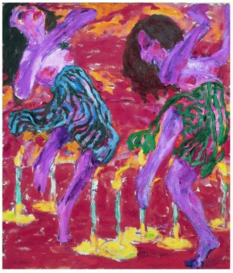 El expresionista alemán Emil Nolde y sus mujeres